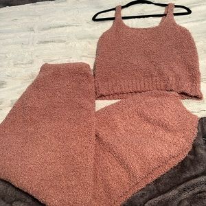 SKIMS Cozy Knit Tank/Jogger set